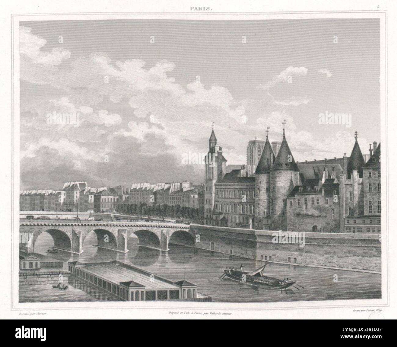 Pont-Au-Change. Foto Stock