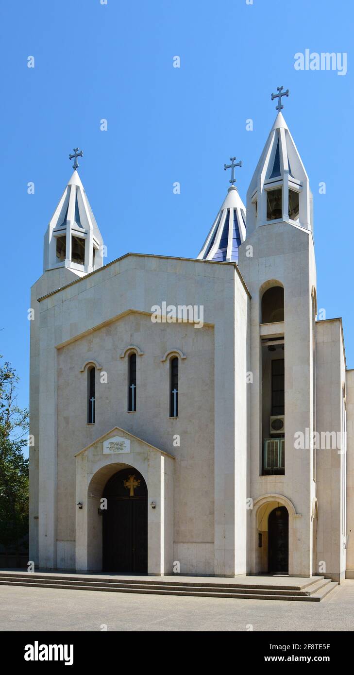 Chiesa della Cattedrale armena di San Sarkis Chiesa della Cattedrale armena di Teheran, Iran Foto Stock