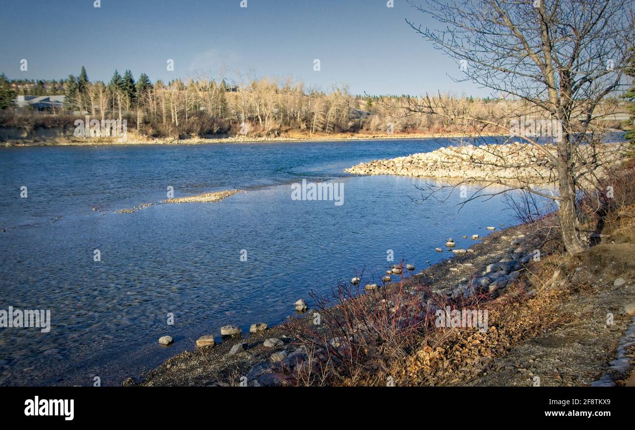 Bowness Park Calgary Alberta Foto Stock