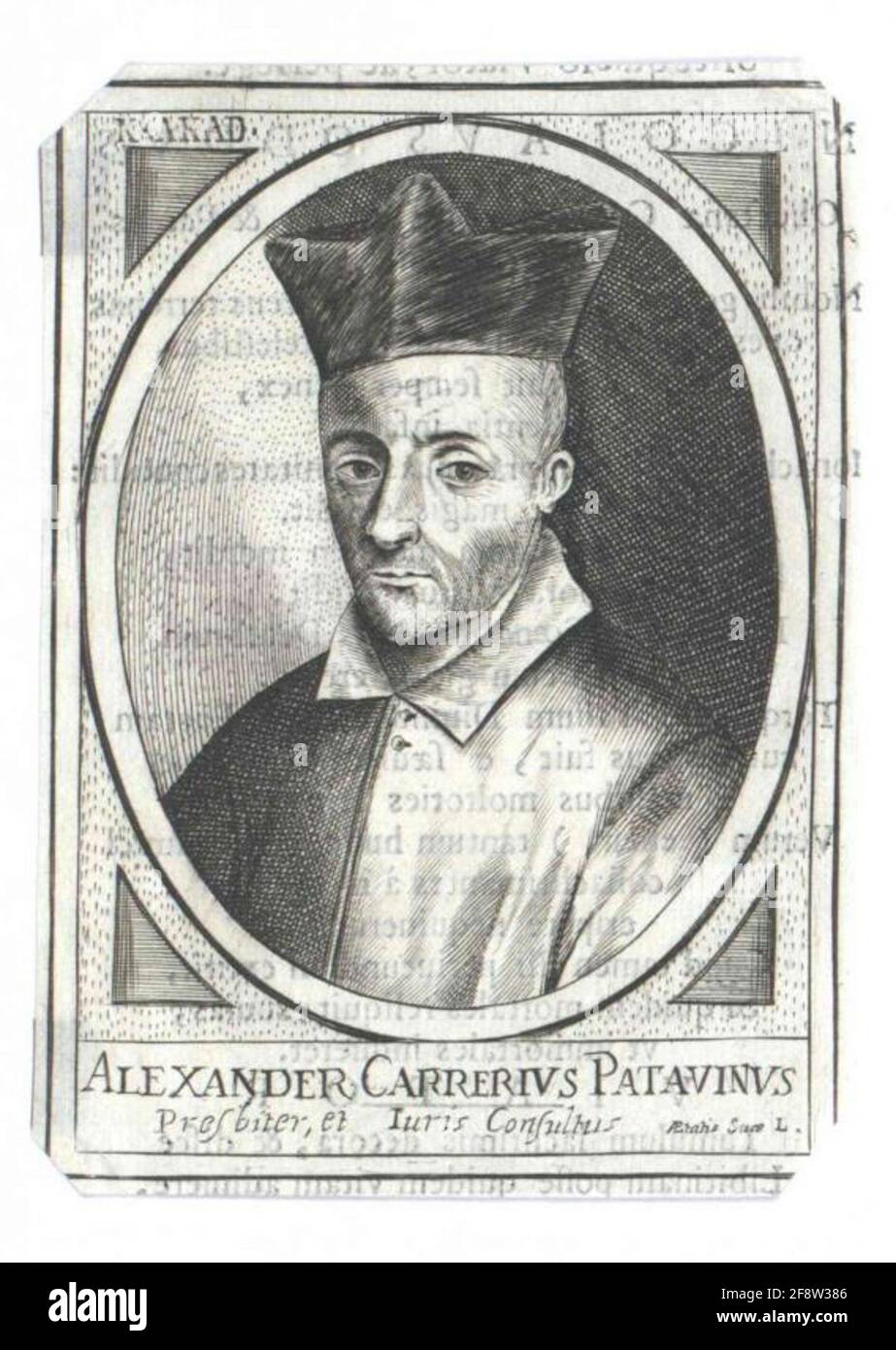 Carrera, Alessandro. Foto Stock