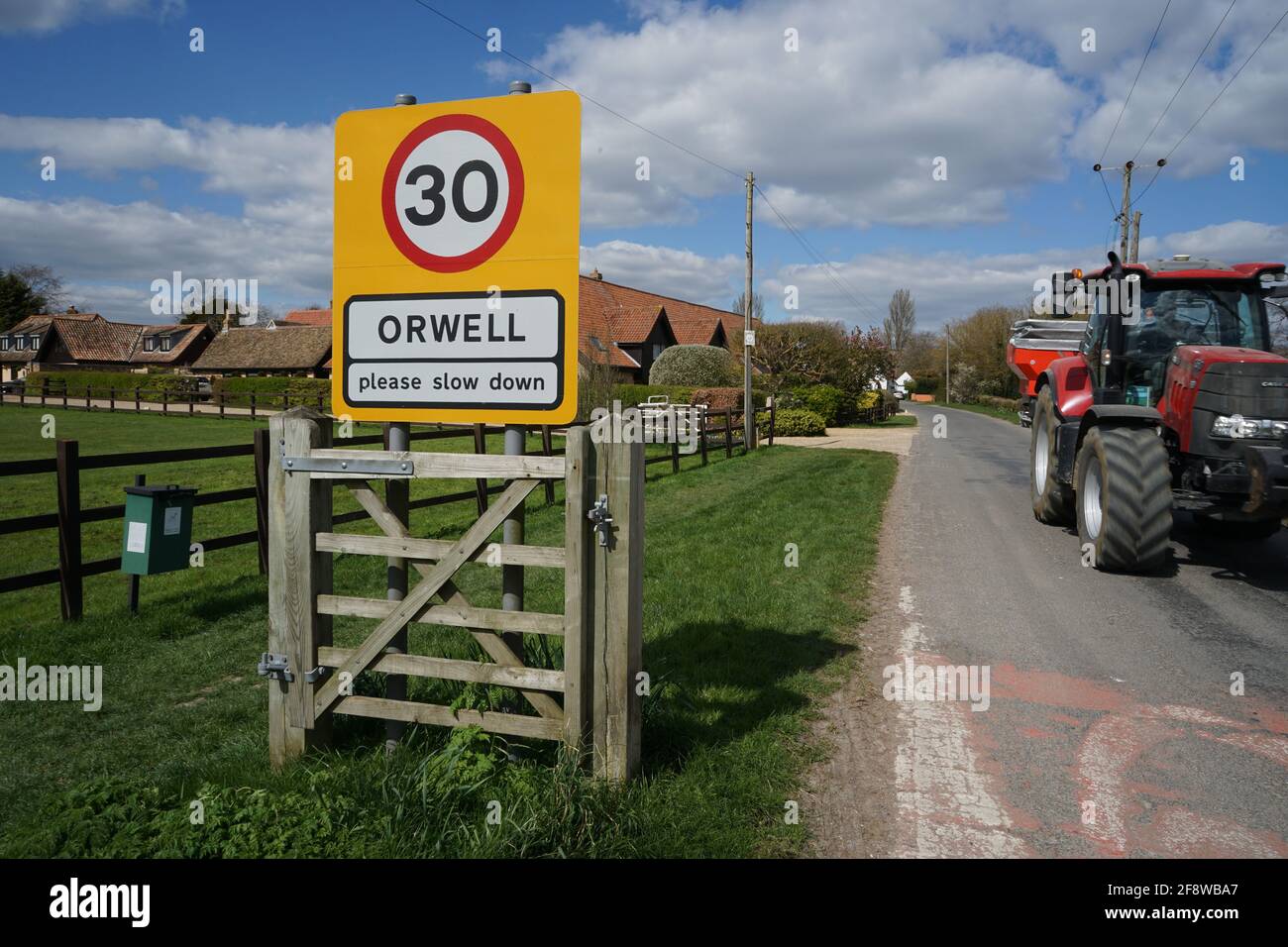 Orwell villaggio nel sud Cambridgeshire Foto Stock