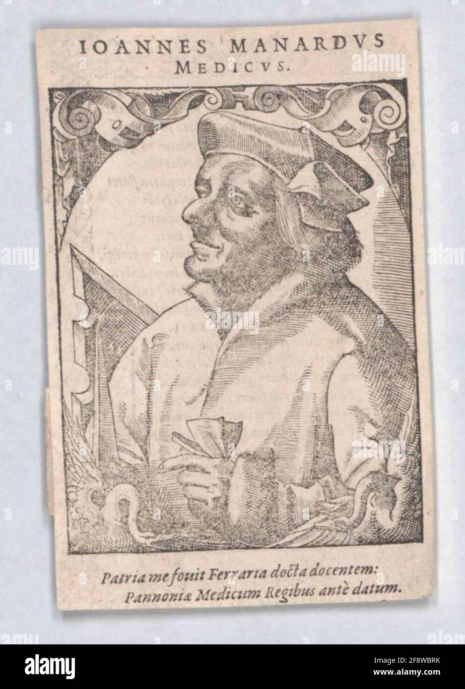 Manardi, Giovanni Stecher: Stimmer, Tobiasprinter: Waldkirch, Konrad vonverleger: Waldkirch, Konrad dalla stampa: Basel editore: Basel Foto Stock