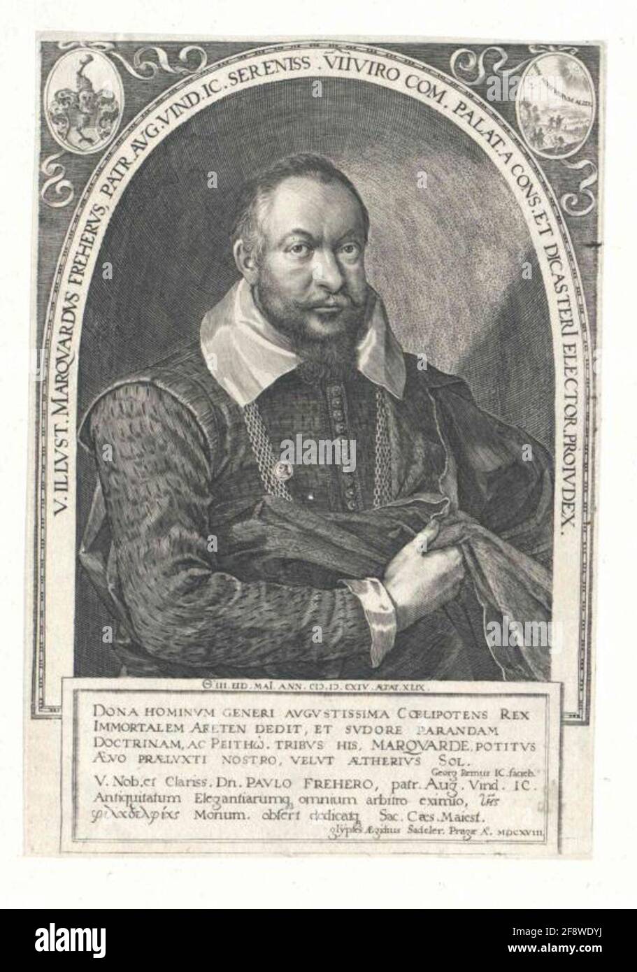 Brehen, Marchese Stake: Sadleler, Egidius (?) Foto Stock