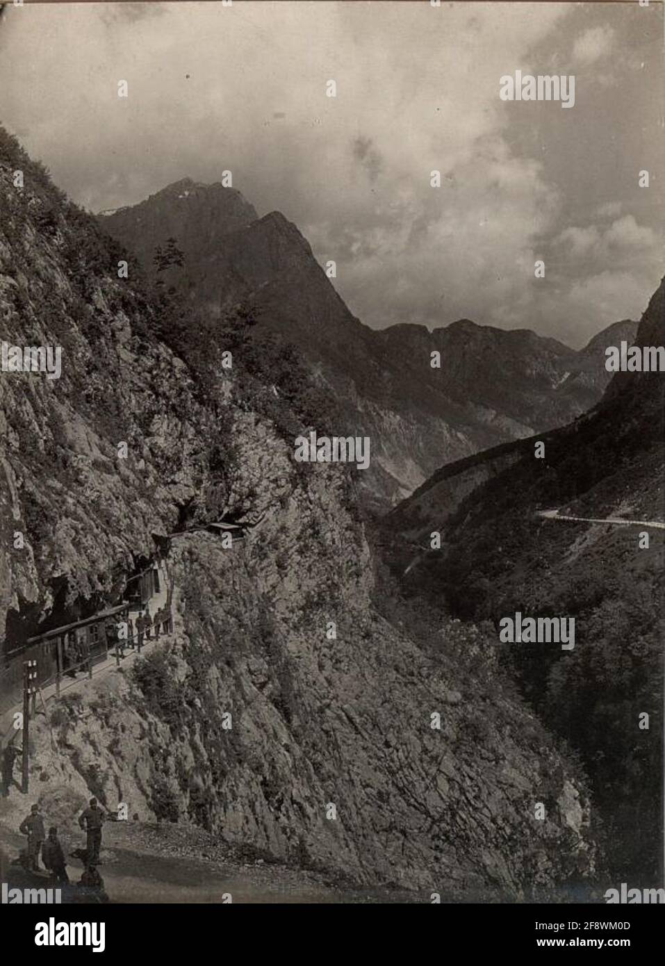 Ingresso al tunnel di rhinestone presso la Flip Clause. Registrato il 19 maggio 1916.. Foto Stock