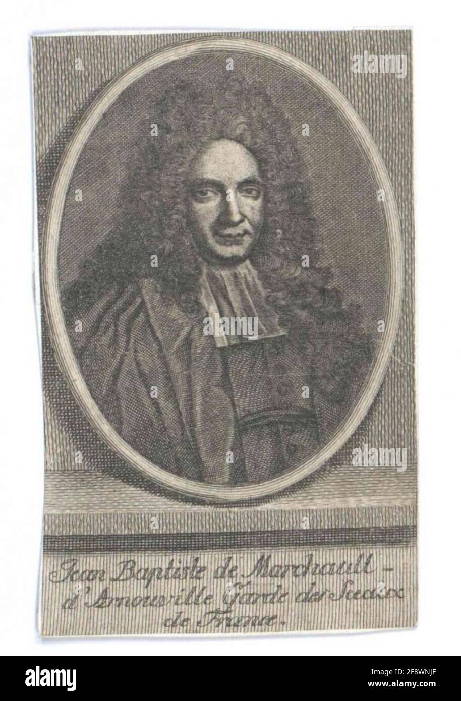 Machault d'Arnouville, Jean Baptiste. Foto Stock