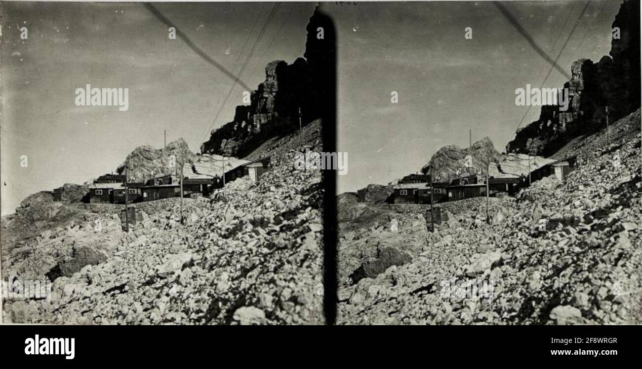 Punto di vista Zinnenstateau: Il gruppo commando. . Foto Stock