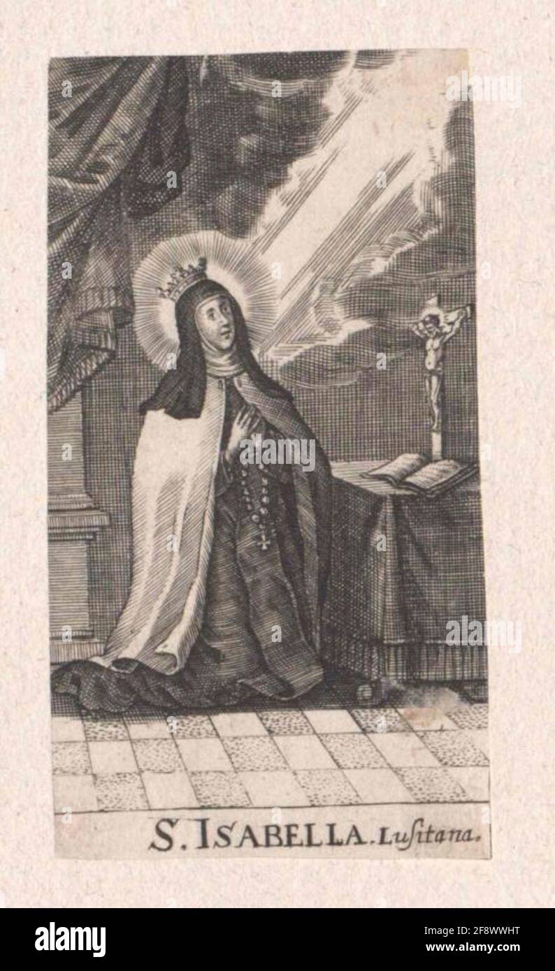 Isabella, Principessa di Aragona. Foto Stock