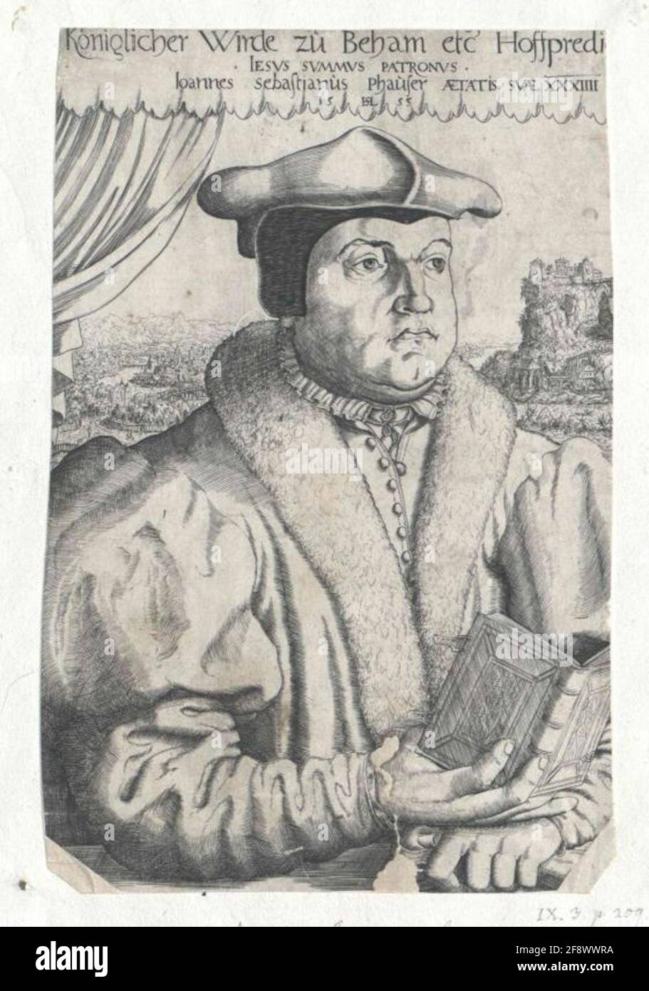 Pauser, Johann Sebastian Stecher: Lautensack, Hans Sebald Foto Stock