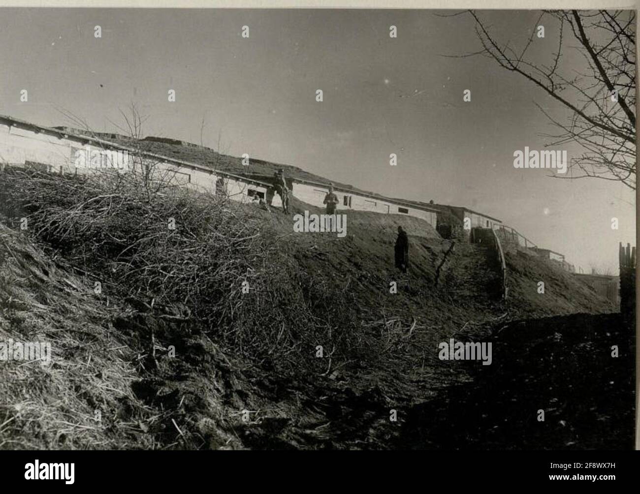 Leaners a Mahala. Foto Stock