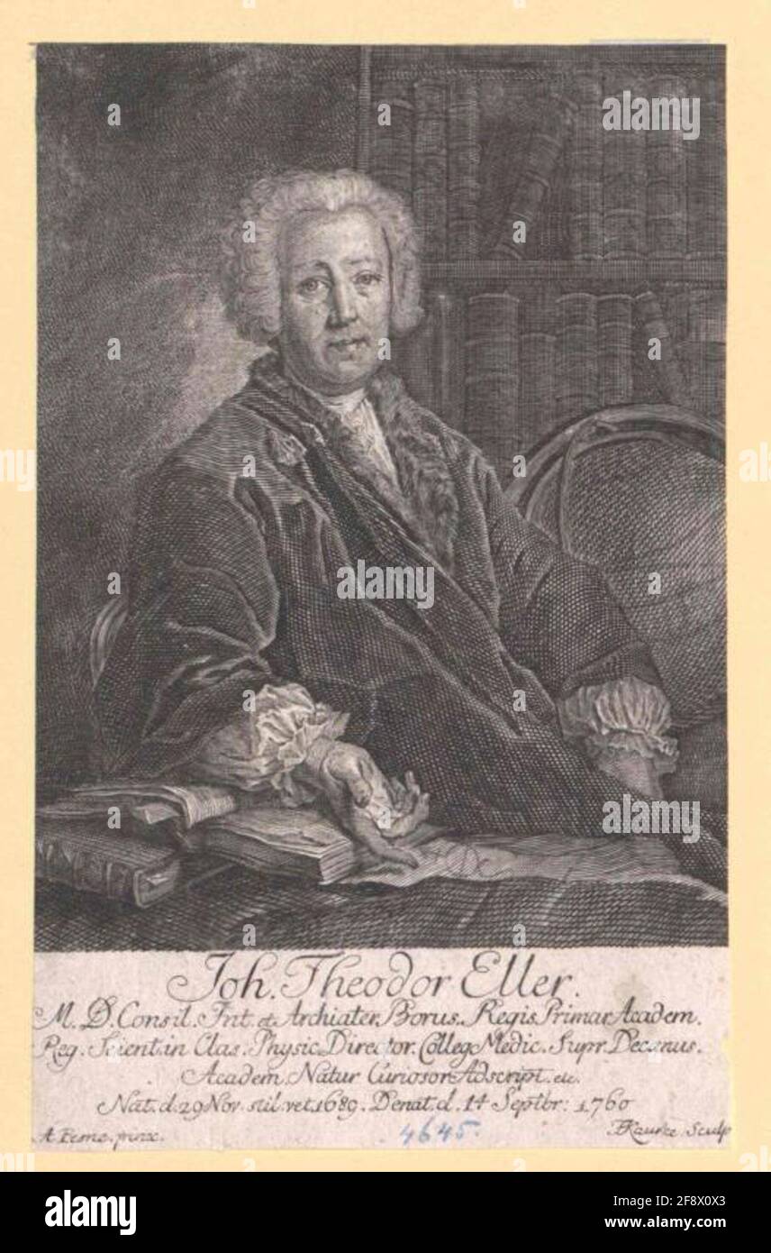 O, Johann Theodor. Foto Stock