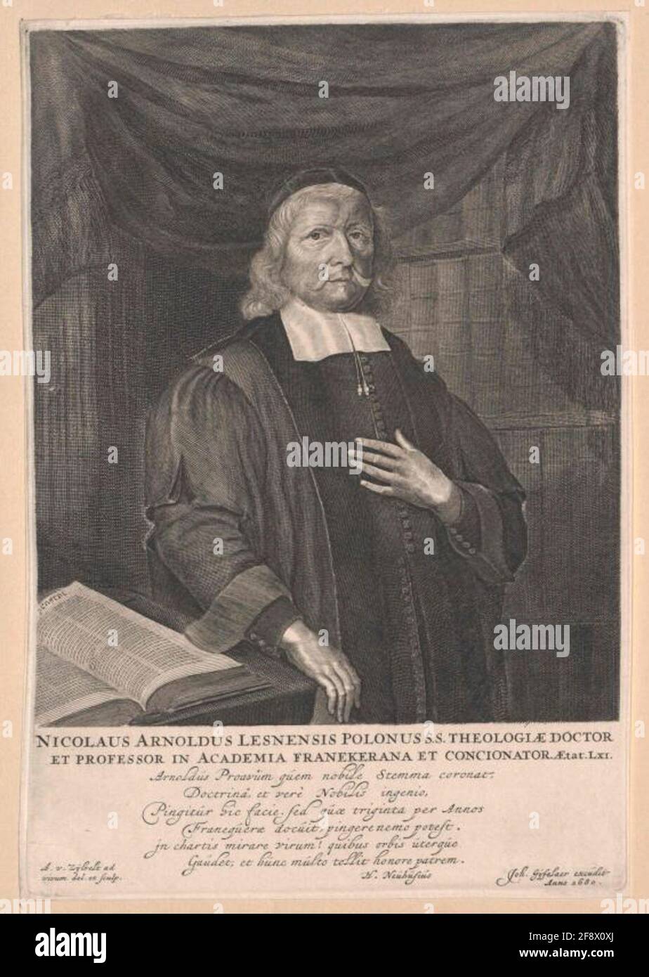 Arnoldi, Nicolaes Verleger: Gijslauer, Johanstecher: Zylvelt, Anthony van Foto Stock