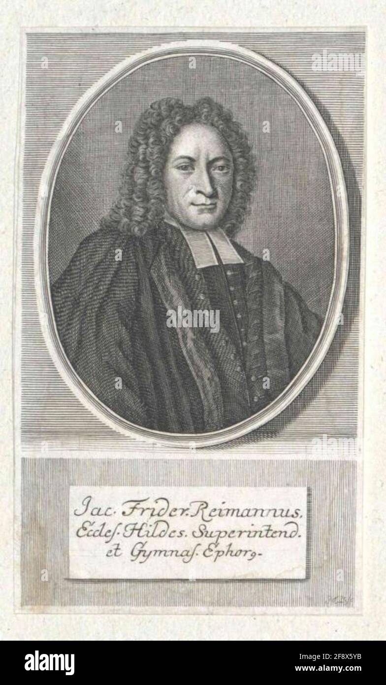Reimann, Jakob Friedrich Editore: Gleditsch, John Gottliebecher: Bernigeroth, Johann Martinverlagsort: Leipzig Foto Stock