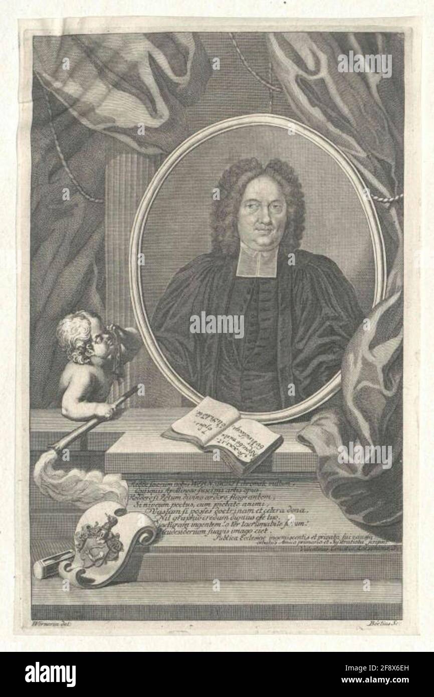 Werndorf, Gottlieb relatrice: Werner, Anna Mariastecher: Boëtius, Christian Friedrich Foto Stock