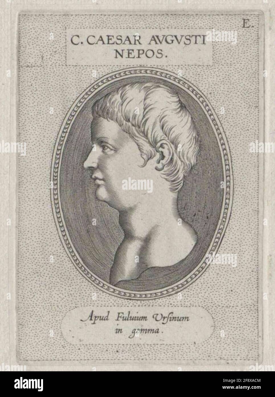 Gaio Giulio Cesare . Foto Stock