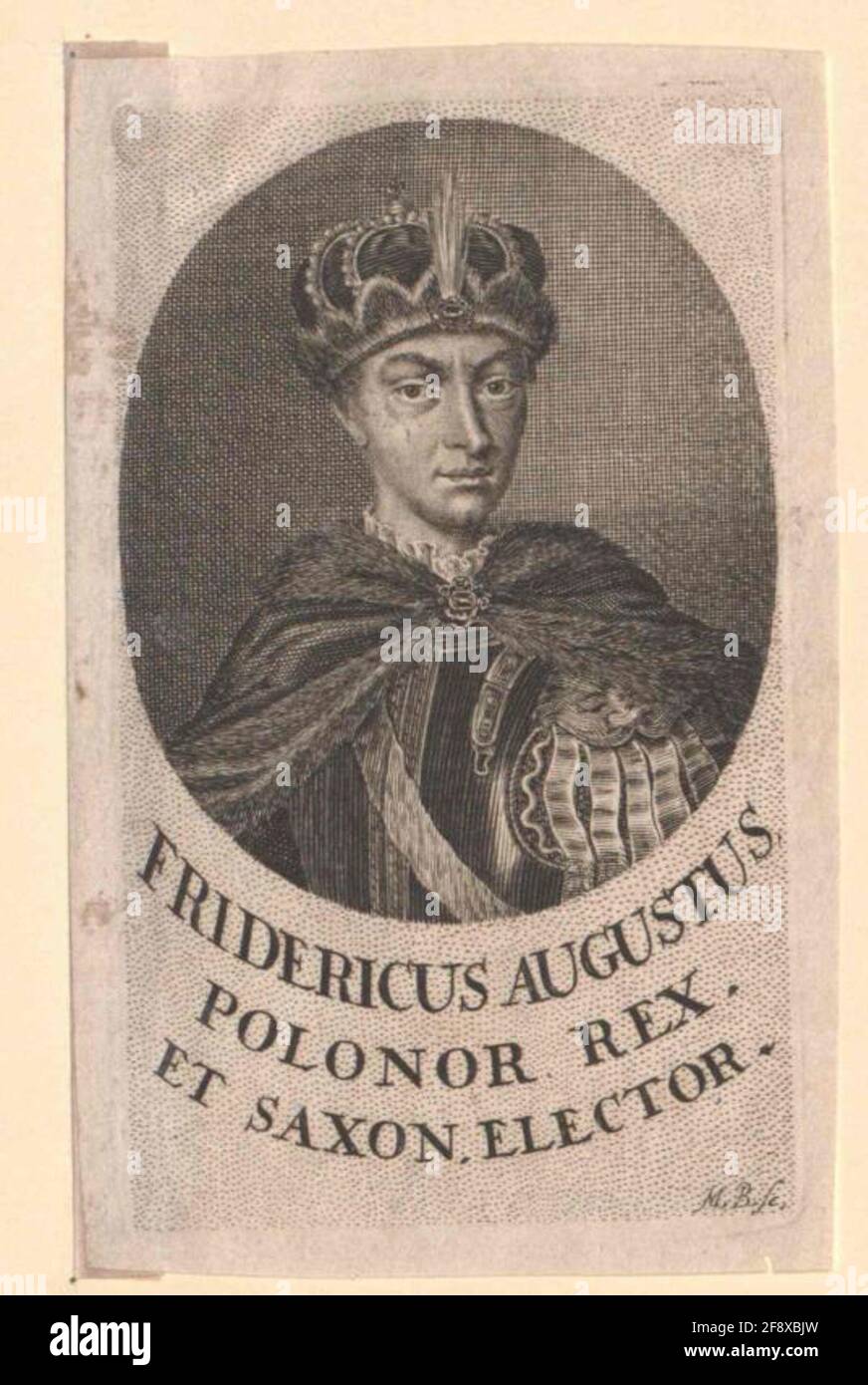 Friedrich agosto i, Elettore di Sassonia. Foto Stock