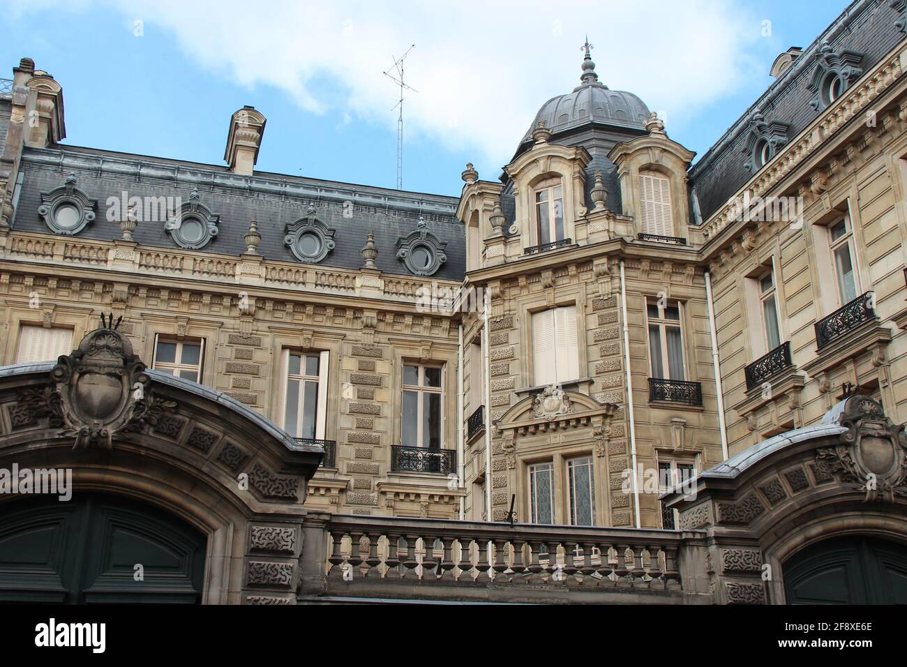 hespel mansion a lille (francia) Foto Stock