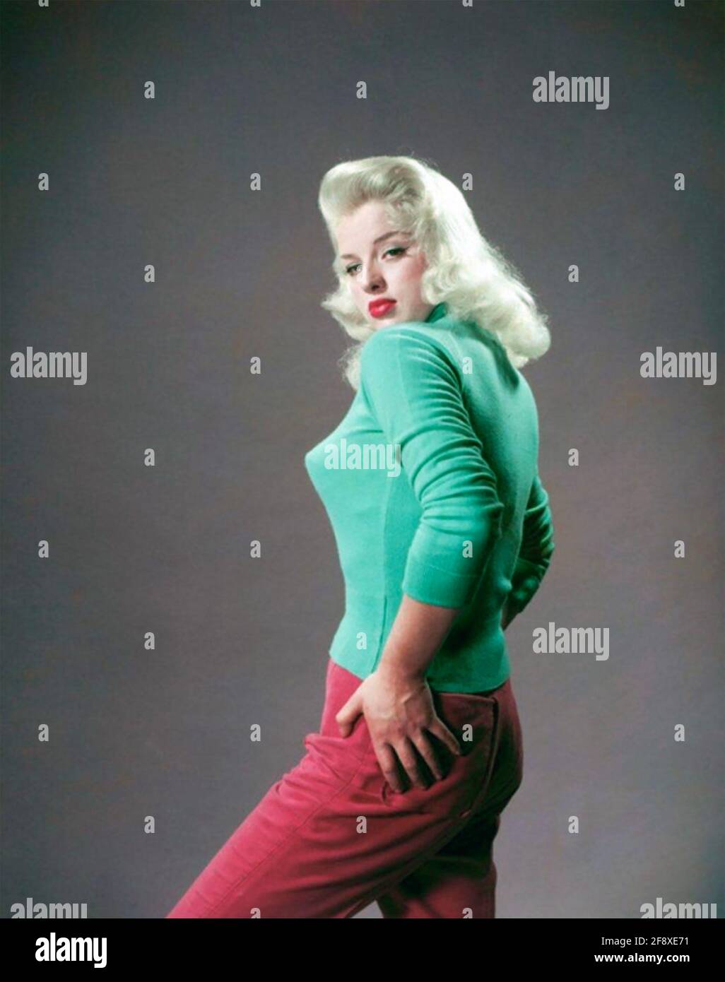 DIANA DORS (1931-1984) film inglese, attrice tv e cantante circa 1950 Foto Stock