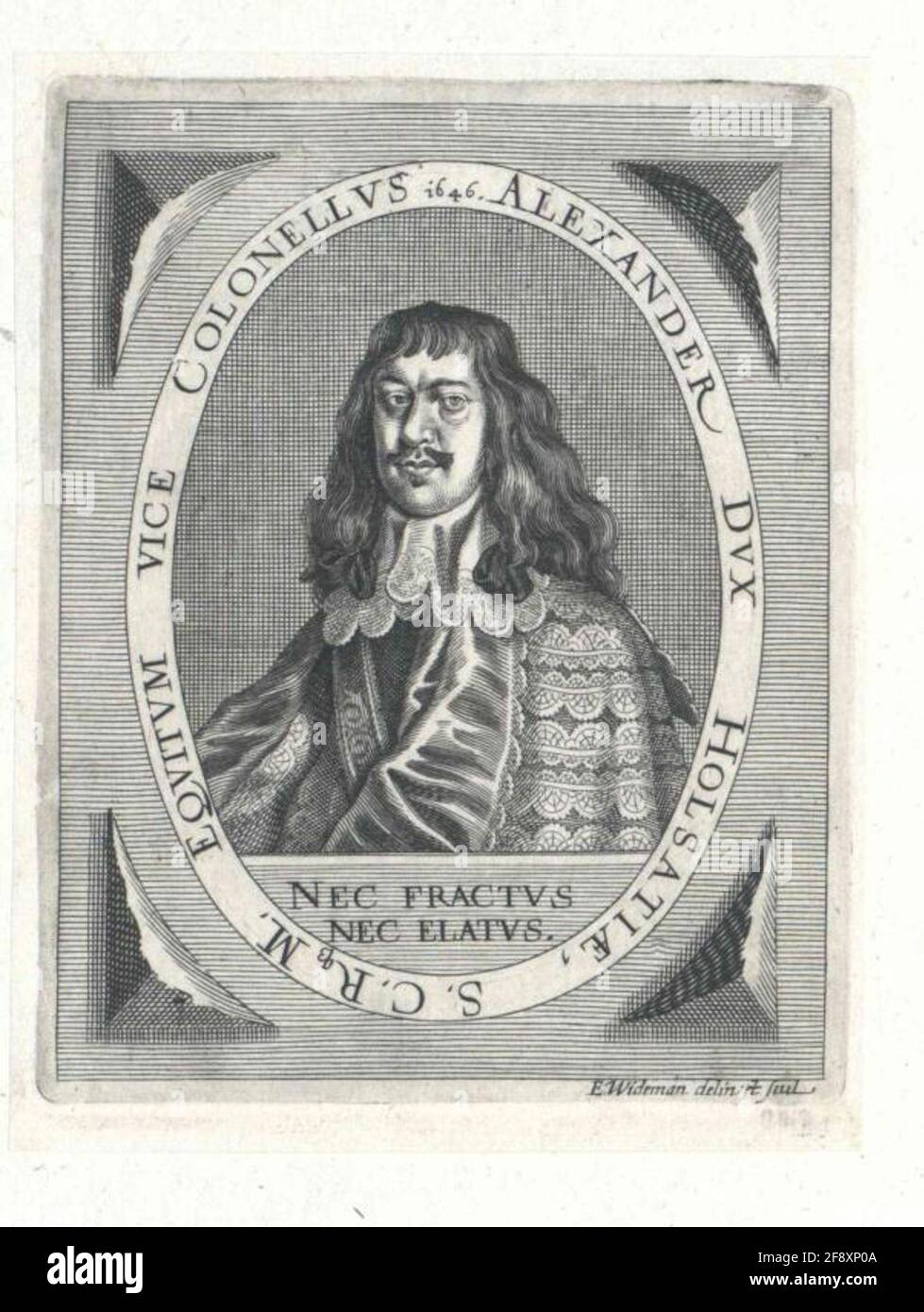 Alexander Heinrich, duca di Schleswig-Holstein-Castello speciale. Foto Stock