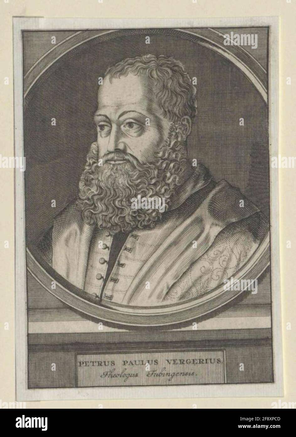 Vergerio, Pietro Paolo. Foto Stock