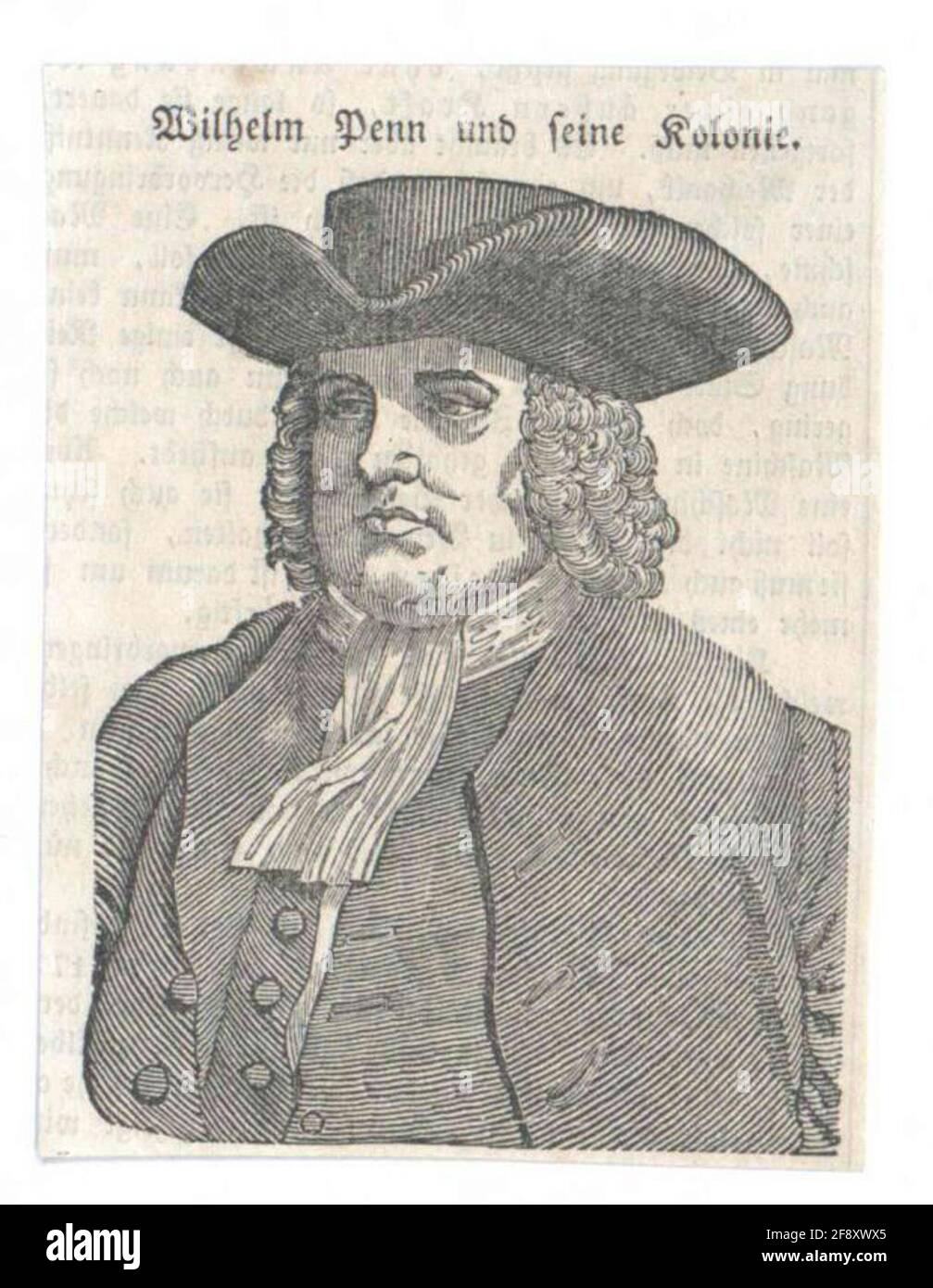 Penn, William . Foto Stock