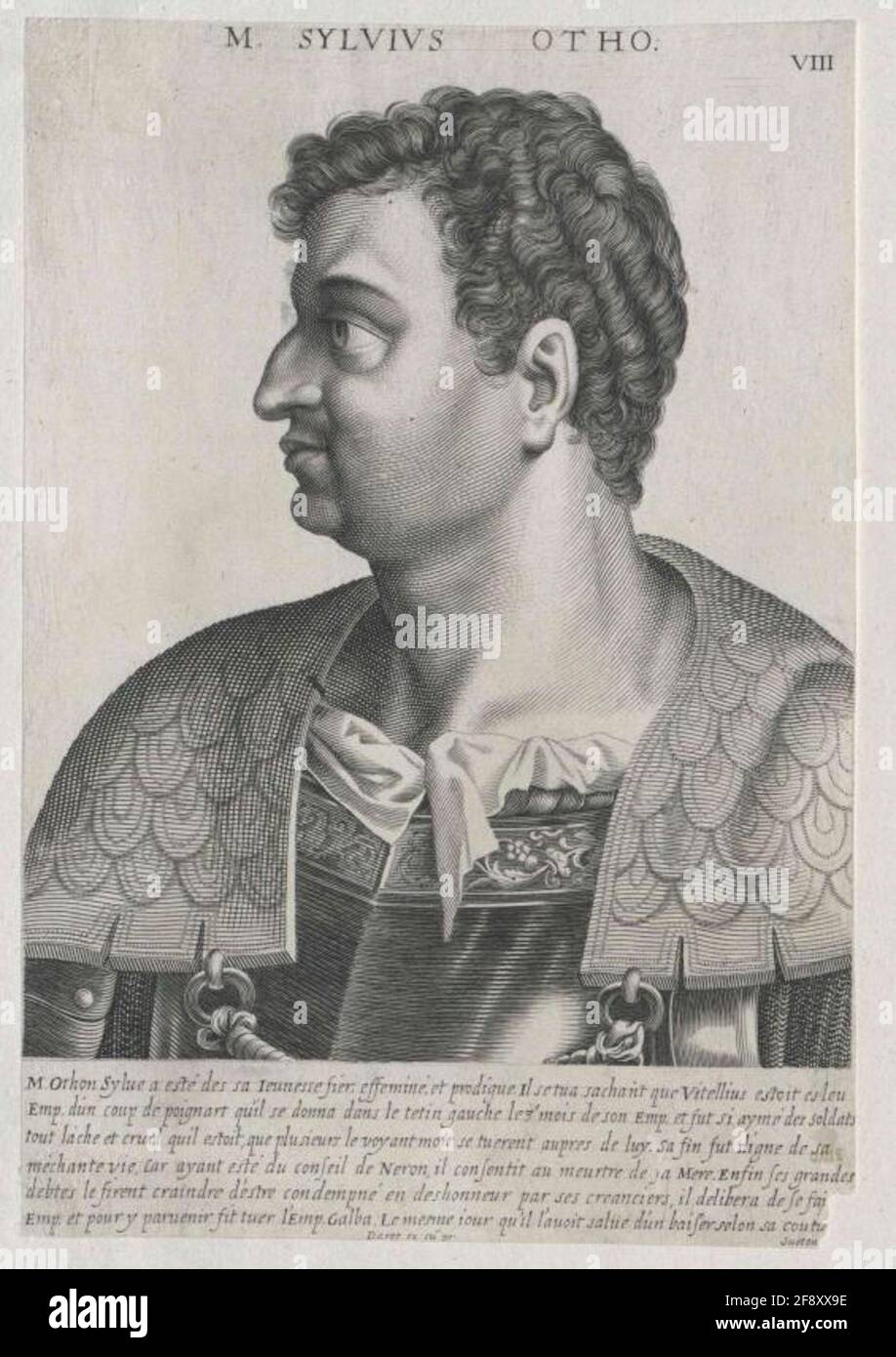 Otho, imperatore romano. Foto Stock