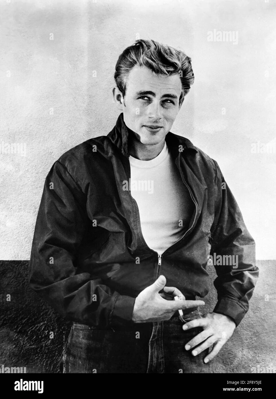 James Dean, 1955. Foto Stock