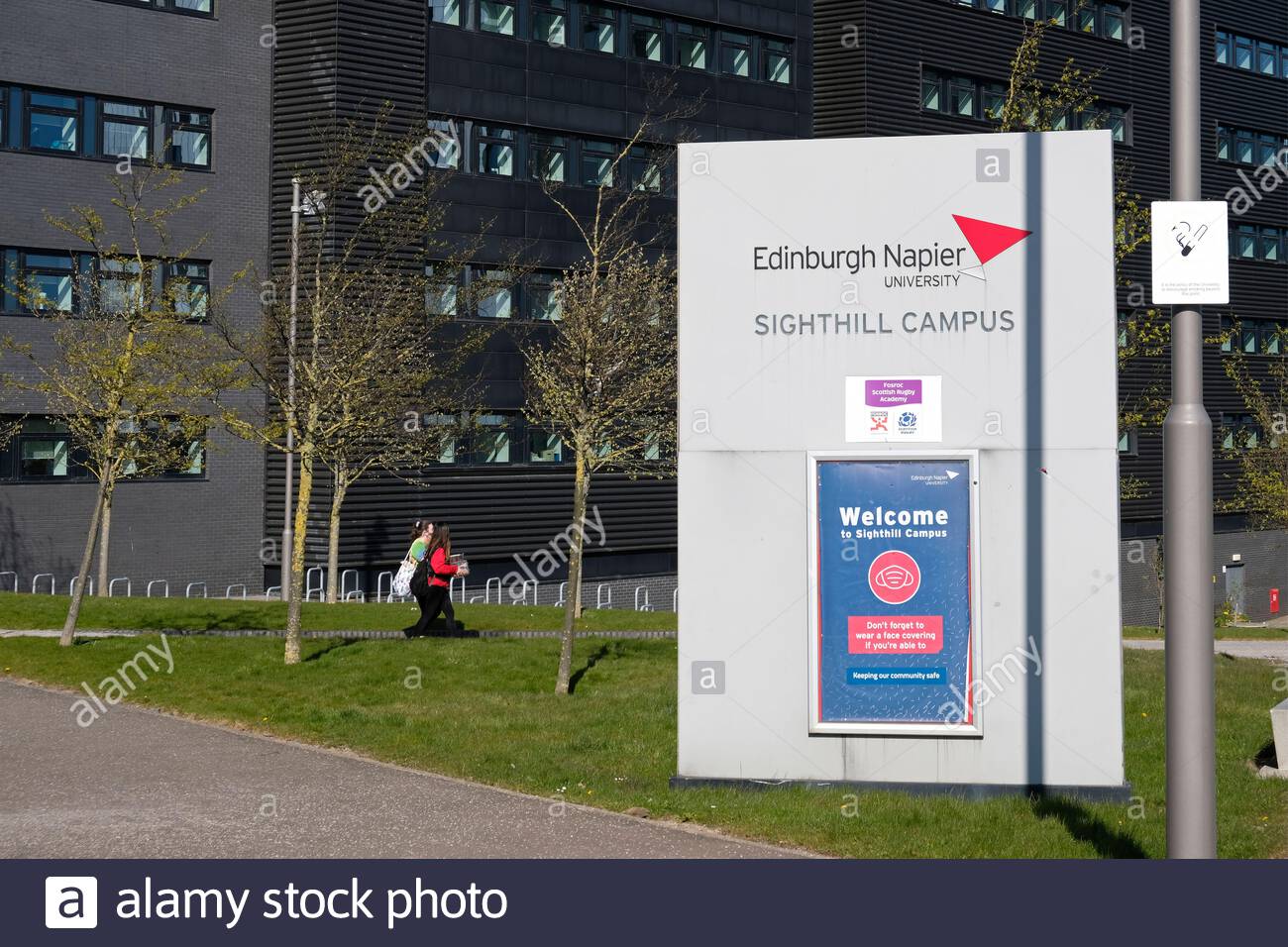 Università di Edimburgo Napier, campus di Sighthill, Edimburgo, Scozia Foto Stock