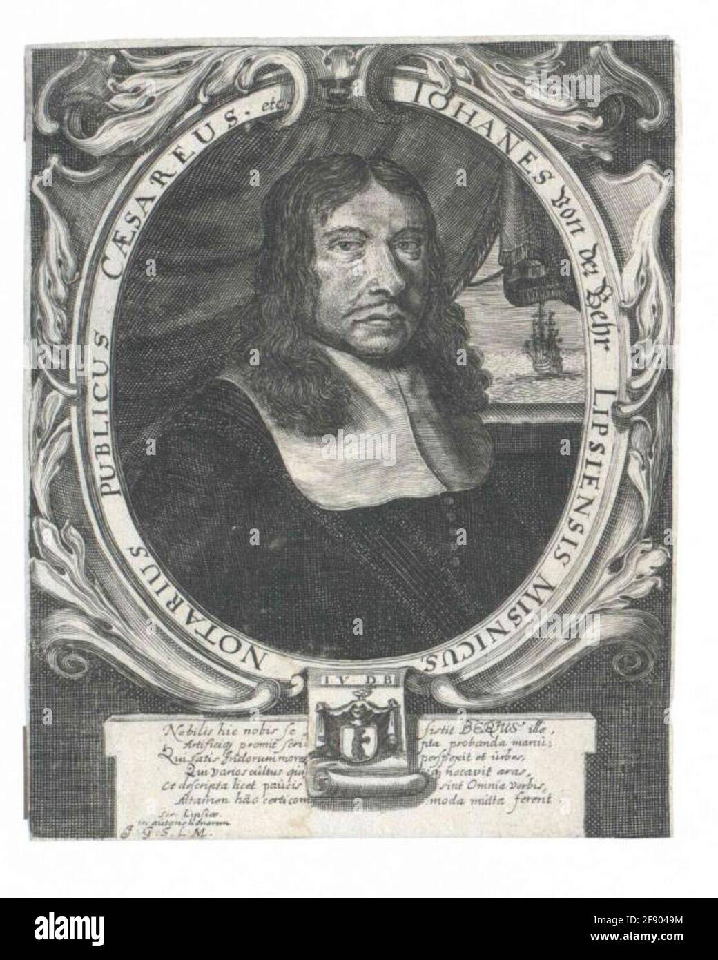 Behr, Johann del. Foto Stock