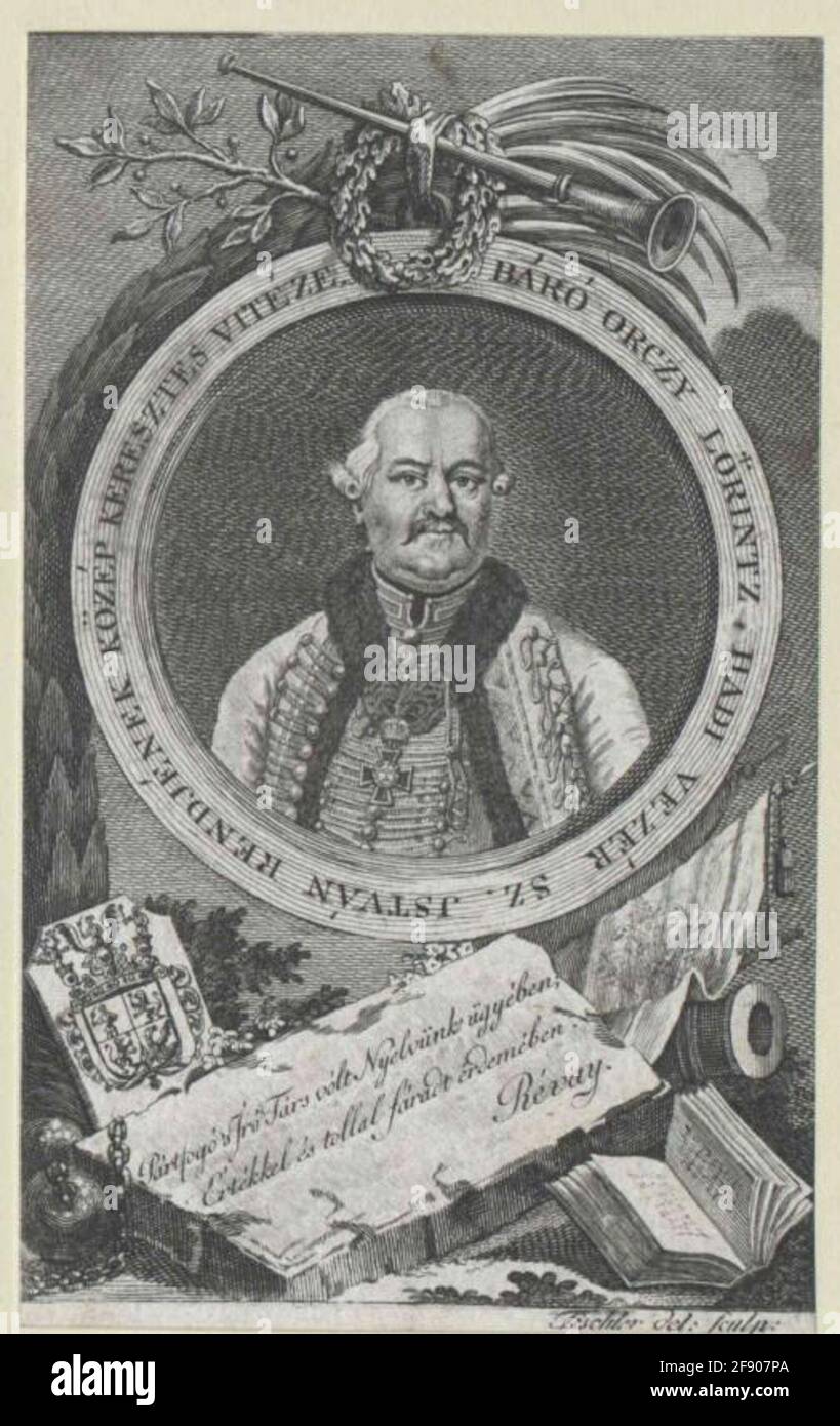 Orczy, Lörintz Baron. Foto Stock