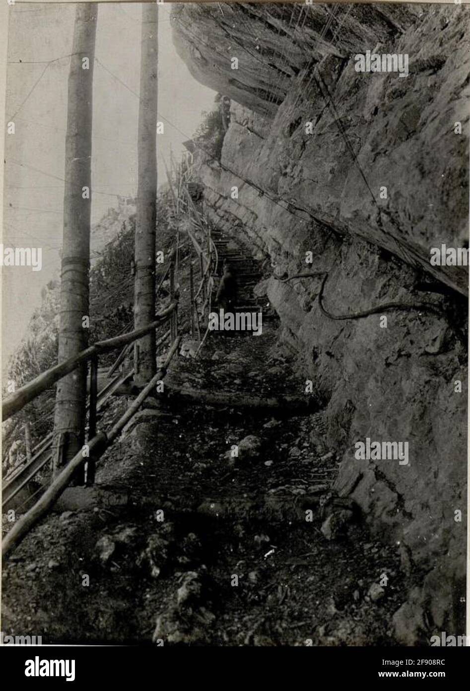 Alle cimgae. Registrato nel maggio 1916.. Foto Stock