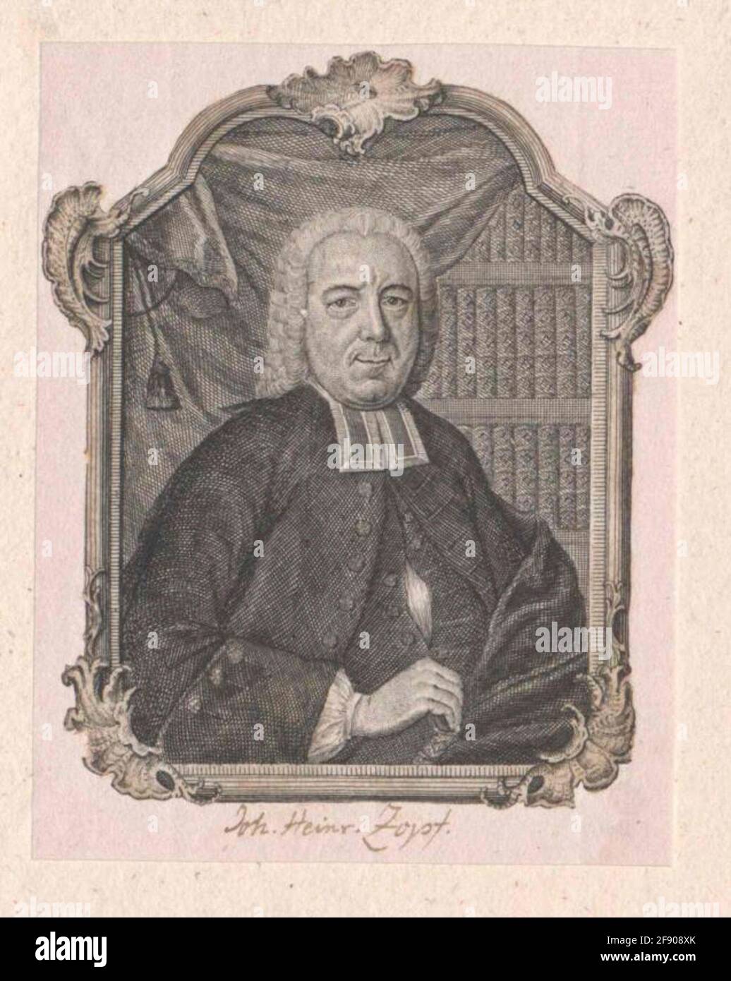 Zopf, Johann Heinrich. Foto Stock