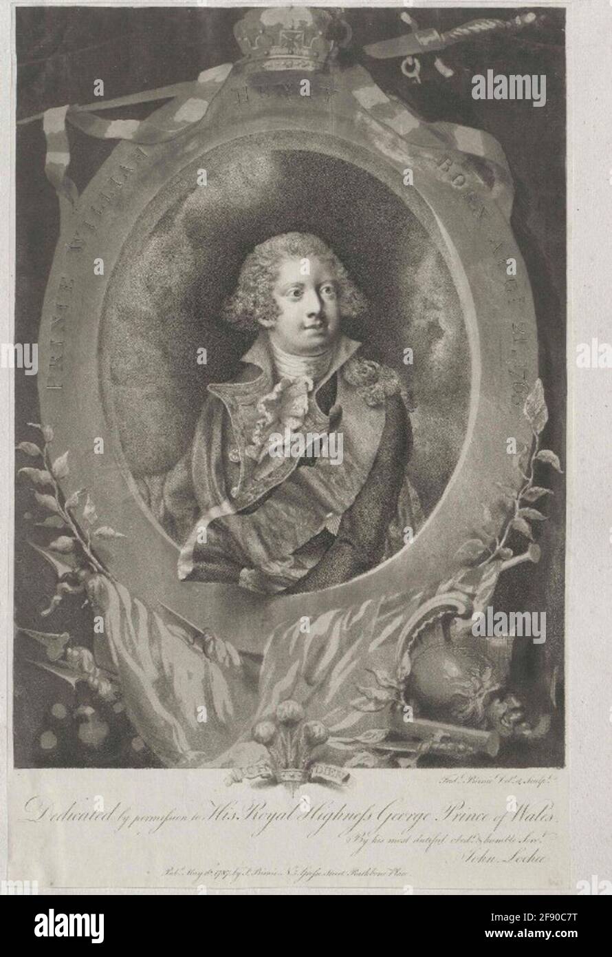 Guglielmo IV, Re d'Inghilterra. Foto Stock