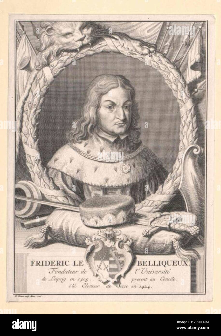 Friedrich I. il Configable, Elettore di Sassonia. Foto Stock