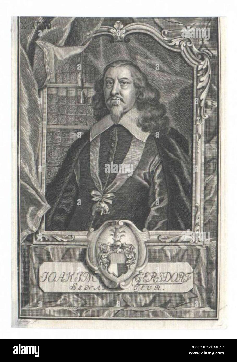 Gersdorff, Joachim di. Foto Stock