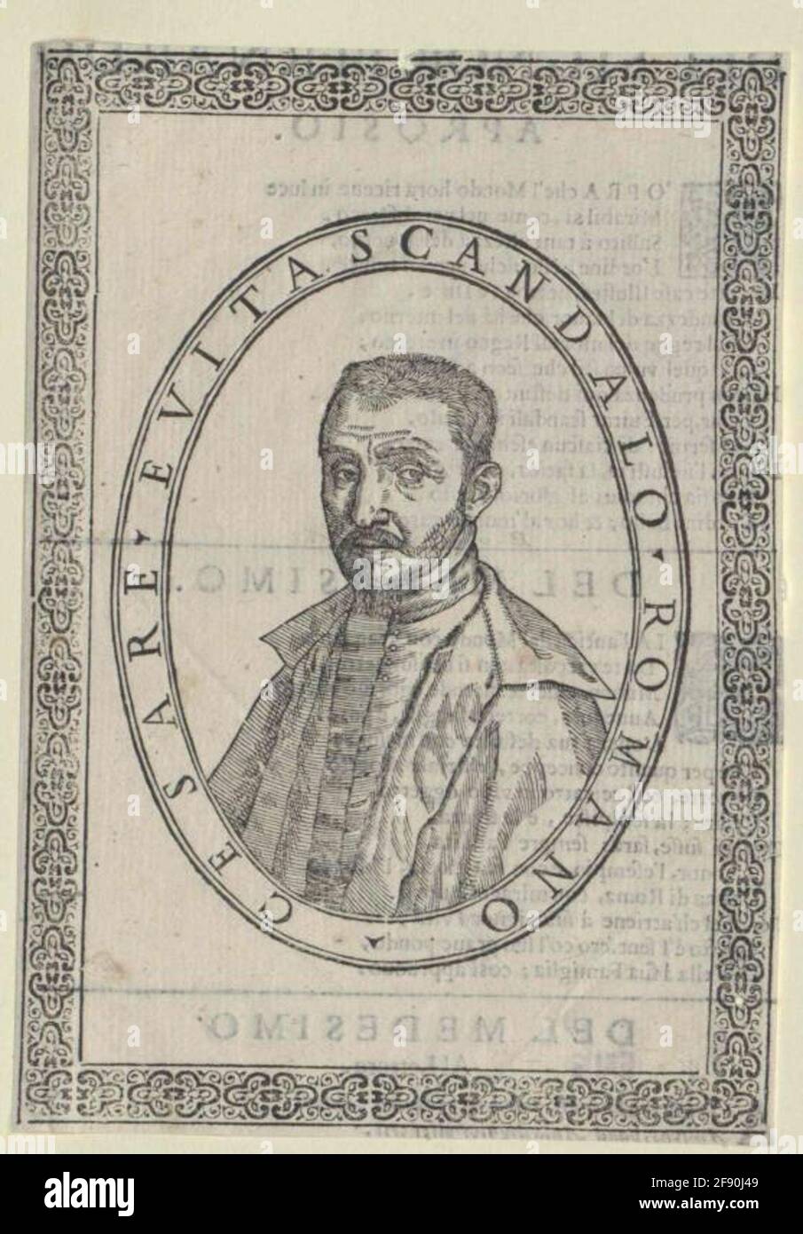 Evitascandals, Cesare. Foto Stock