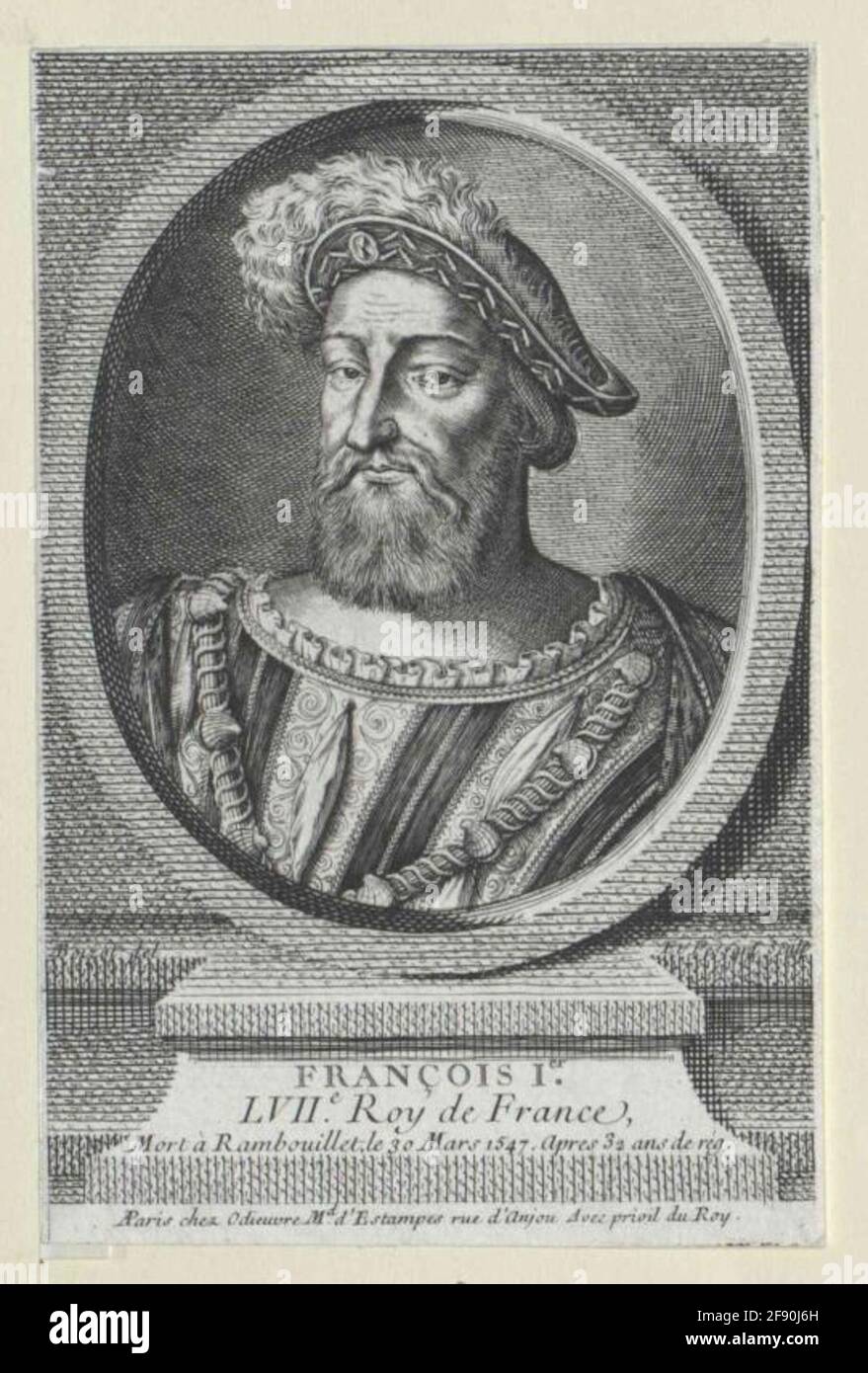 Franz i, re di Francia. Foto Stock