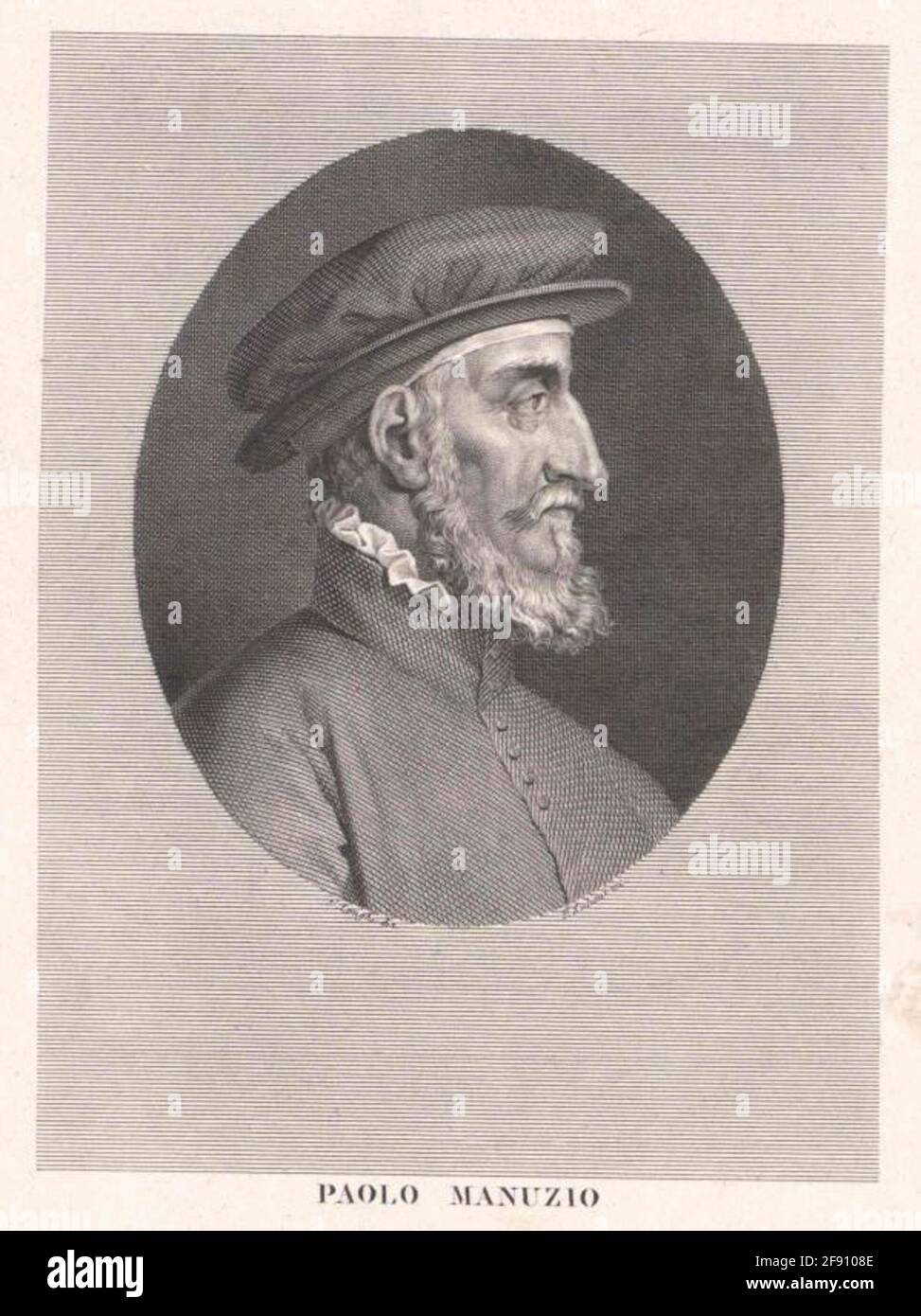 Manuzio, Paolo. Foto Stock