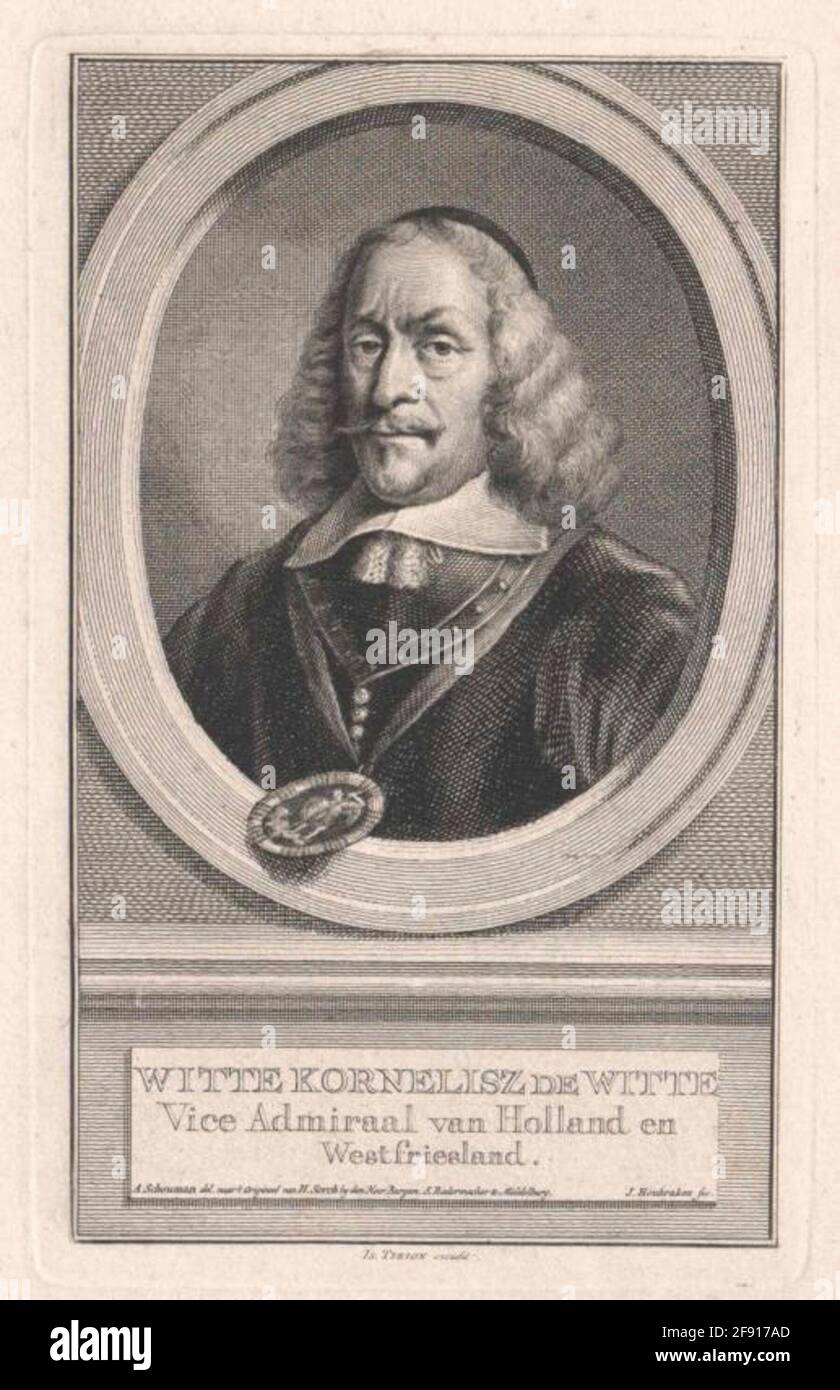 Con Corneliszoon de Stecher bianco: Houmbred, Jacusentwerfer: Schouman, Aertverleger: Tirion, Isaac Foto Stock