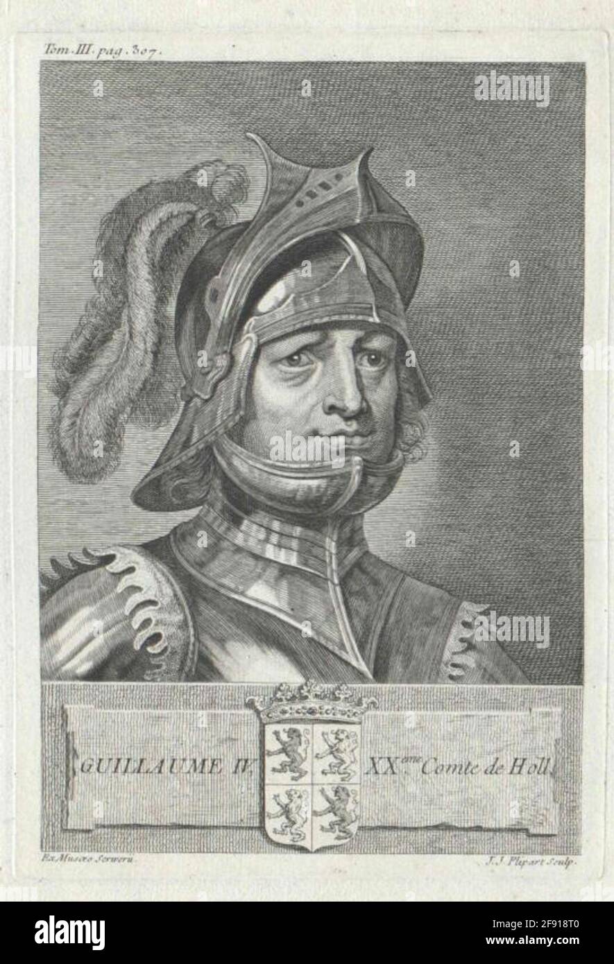 Wilhelm IV, Conte di Olanda Stecher: Flip, Jean JacquesDation: 1734/1782 Foto Stock
