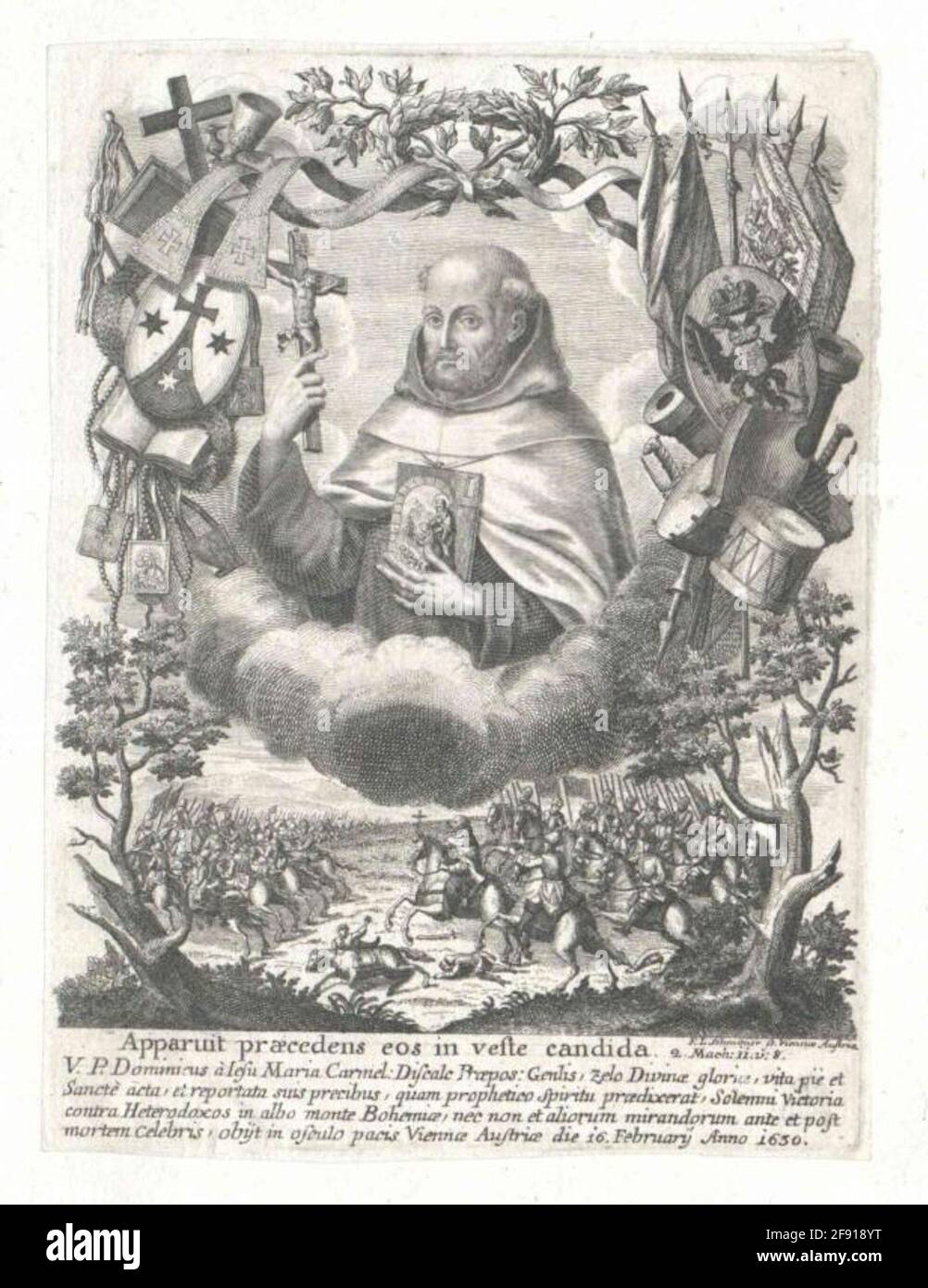 Dominicus A sono Maria. Foto Stock