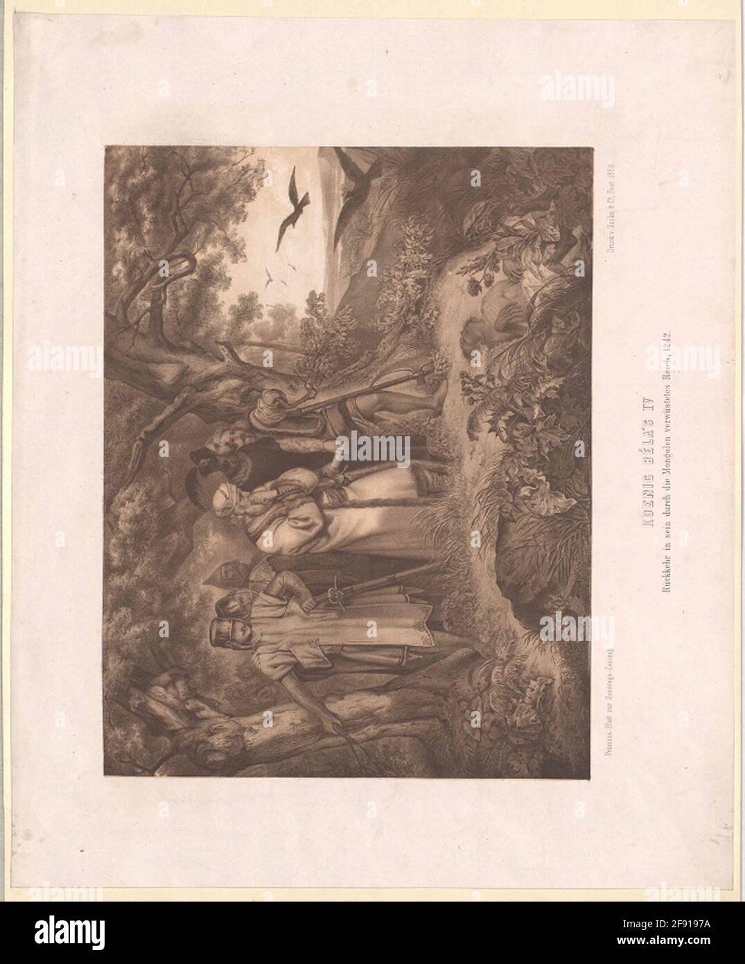 Béla IV, re d'Ungheria. Foto Stock