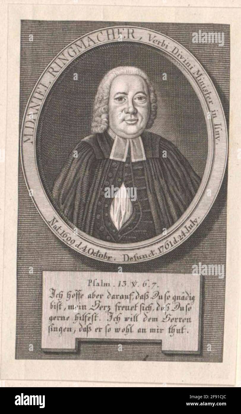 Ringmacher, Daniel . Foto Stock