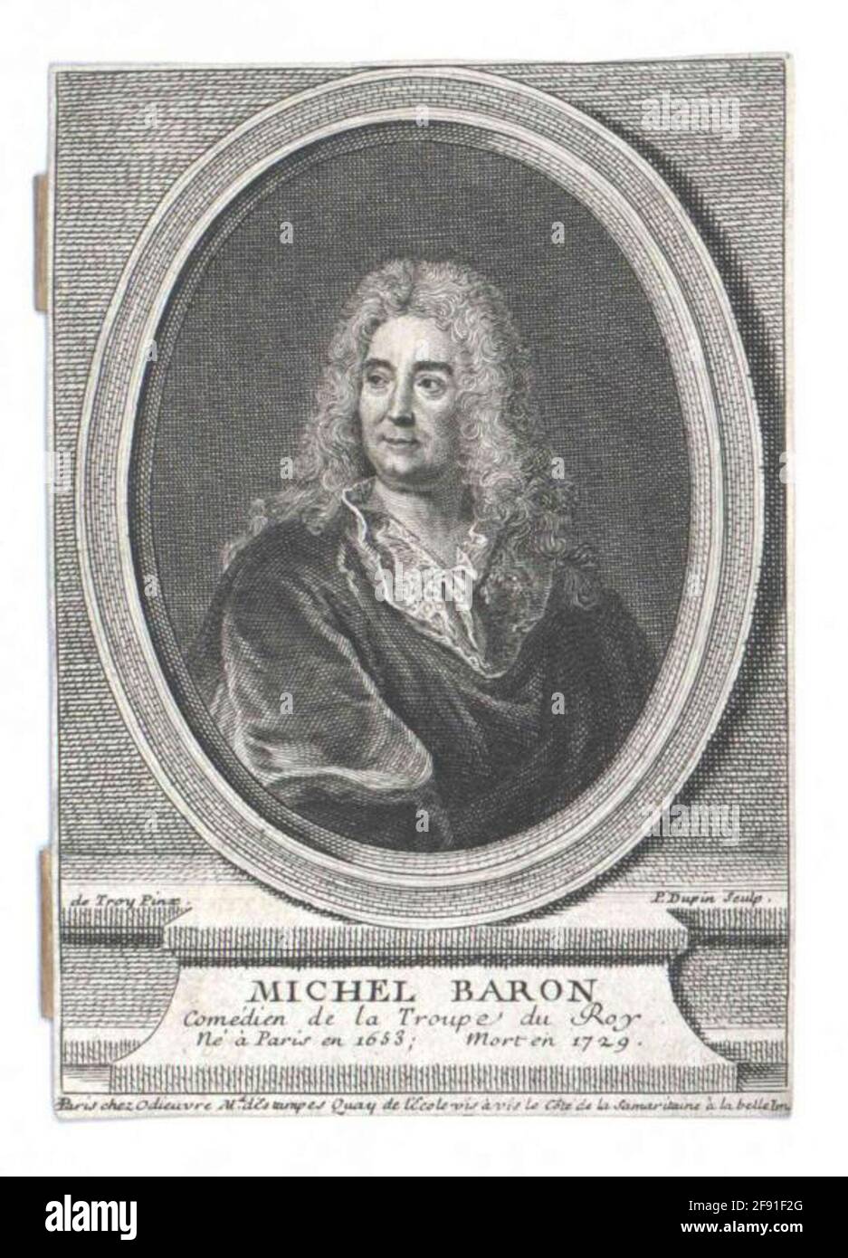 Baron, Michel. Foto Stock