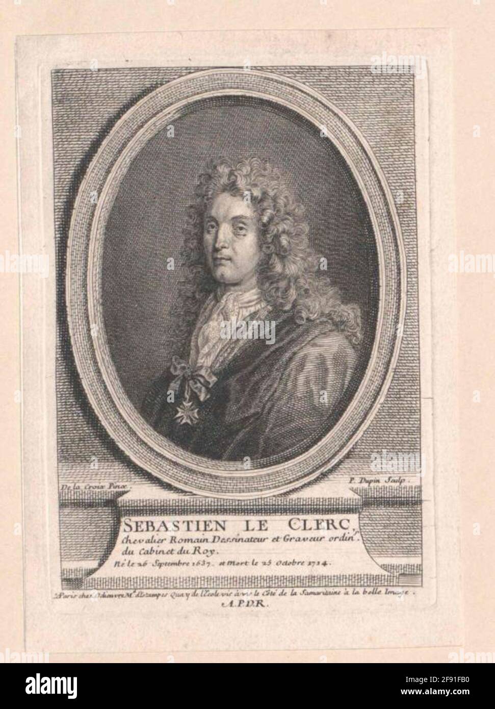 Leclerc, Sébastien. Foto Stock