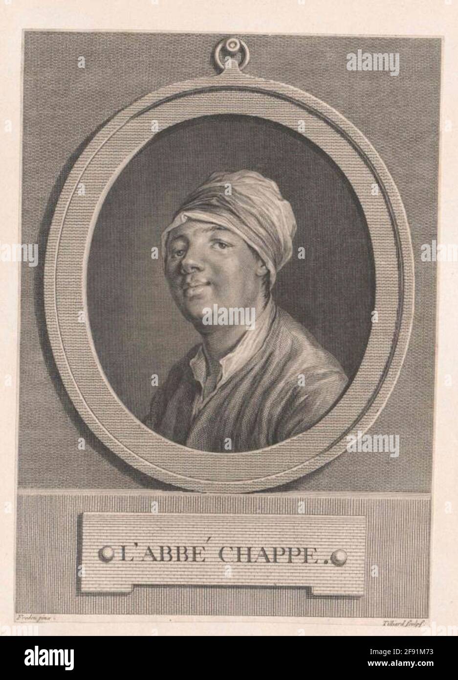 Auteroche Chappe, Jean. Foto Stock