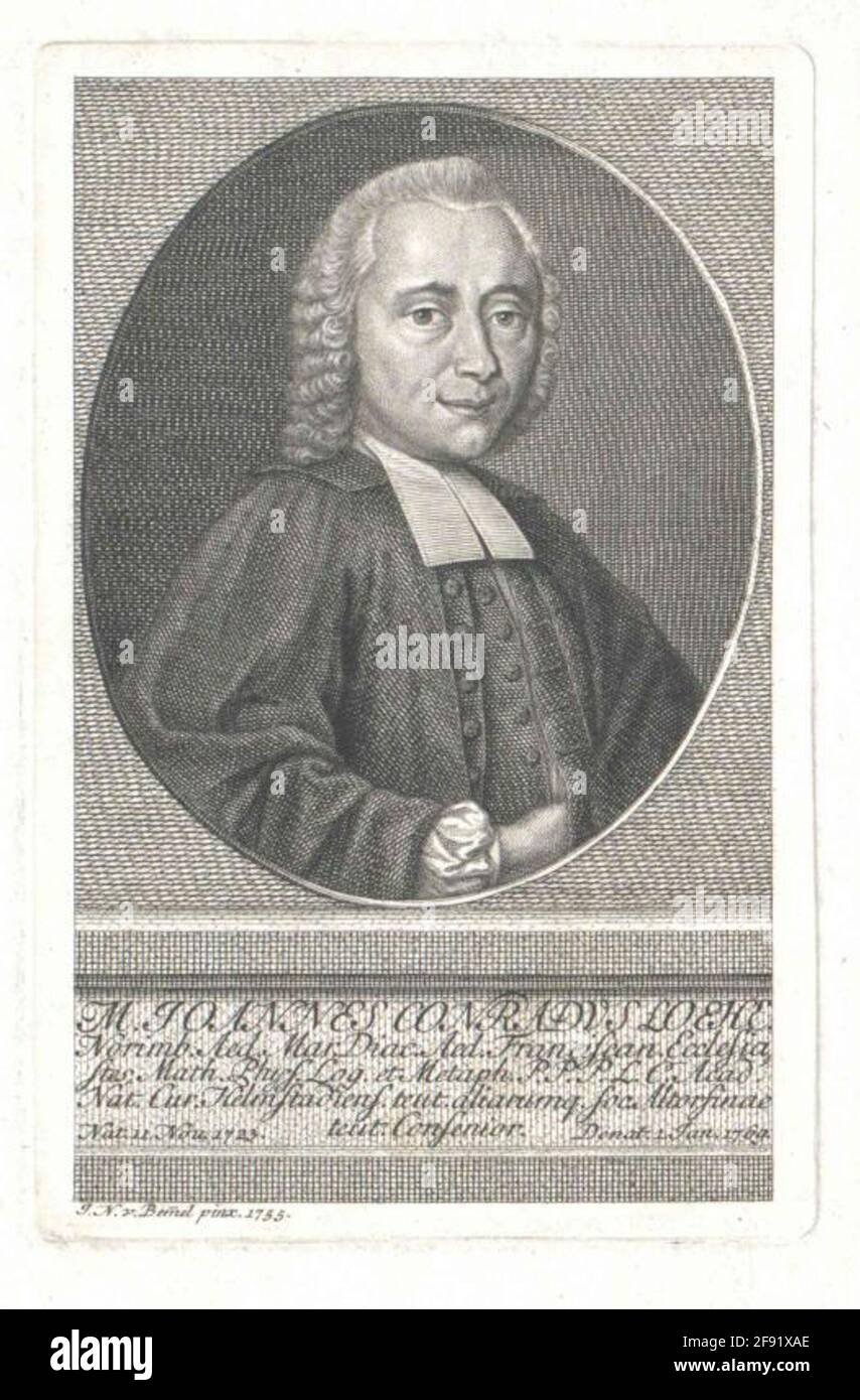LOUNT, Johann Konrad. Foto Stock