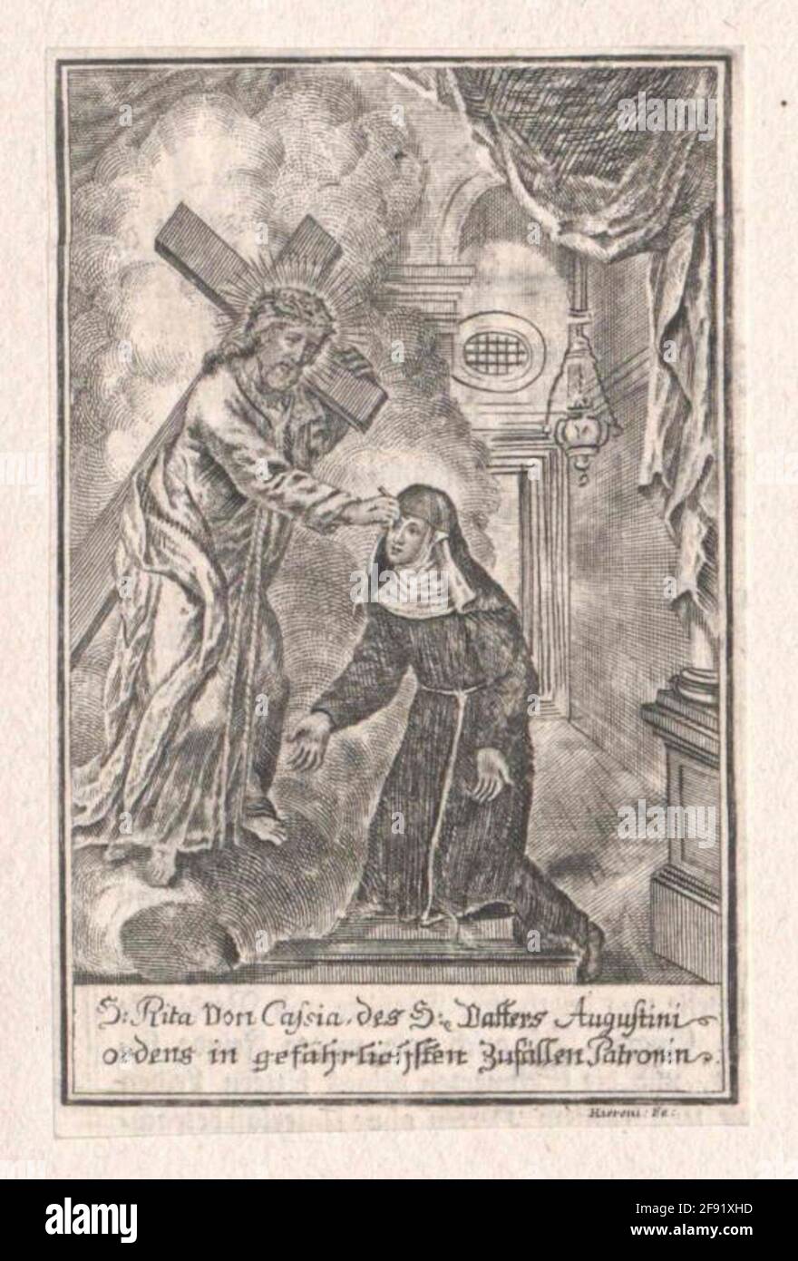 Rita di Cascia, santi. Foto Stock