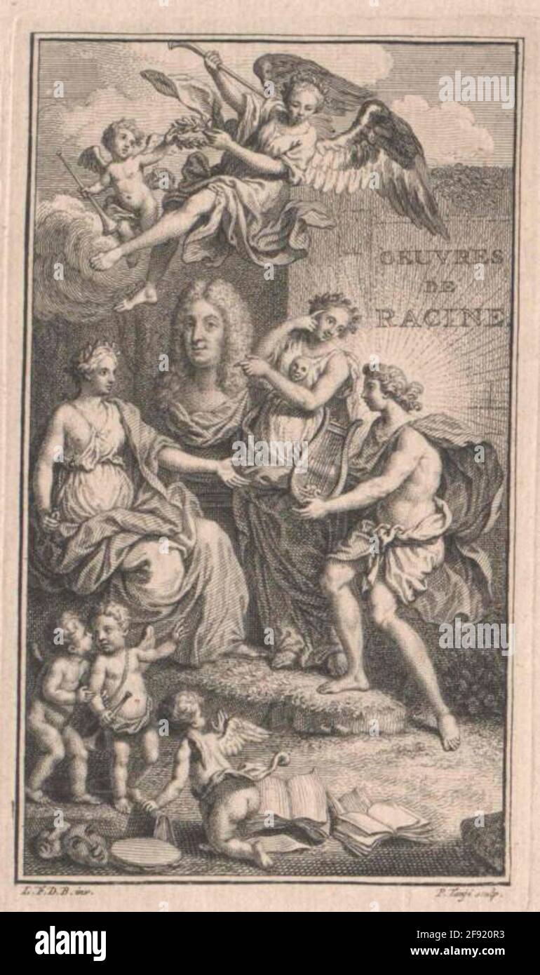 Racine, Jean Baptiste. Foto Stock