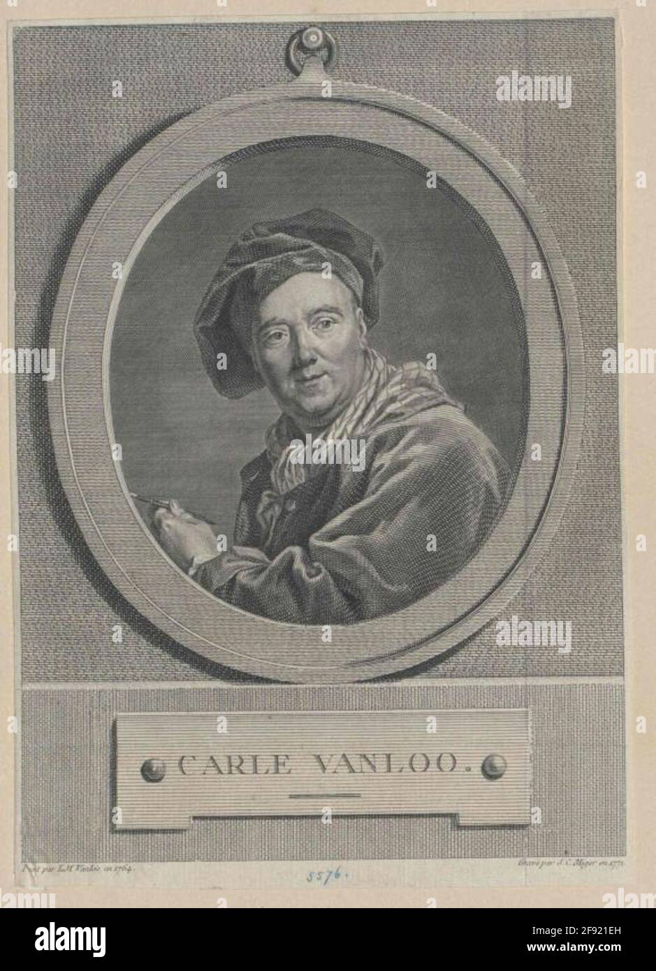 Vanloo, Carle. Foto Stock