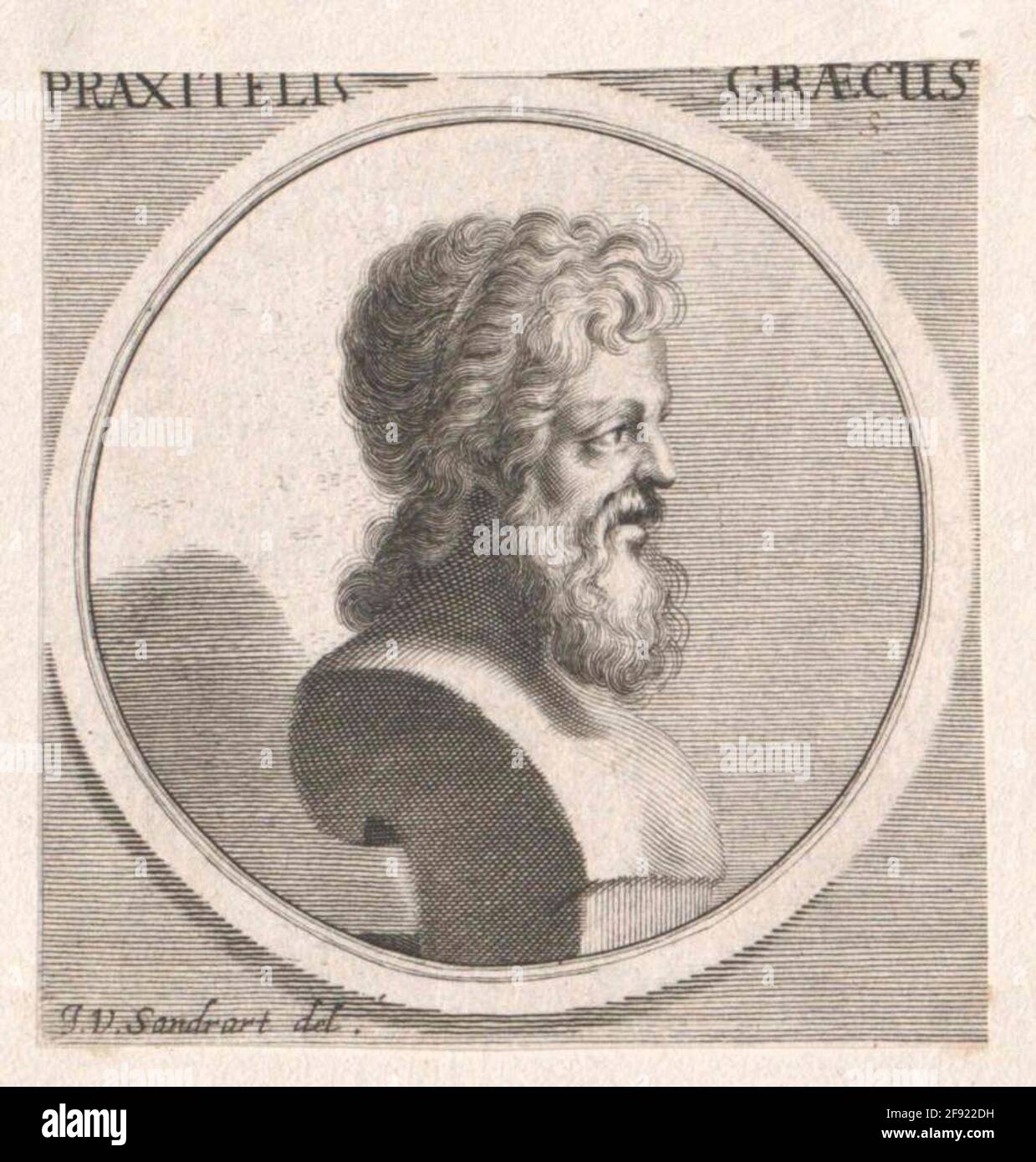 Praxiteles . Foto Stock